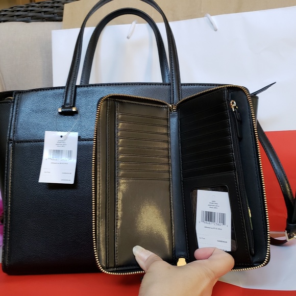 Kate Spade purse shoulder/hand bag crossbody set - Picture 6 of 8